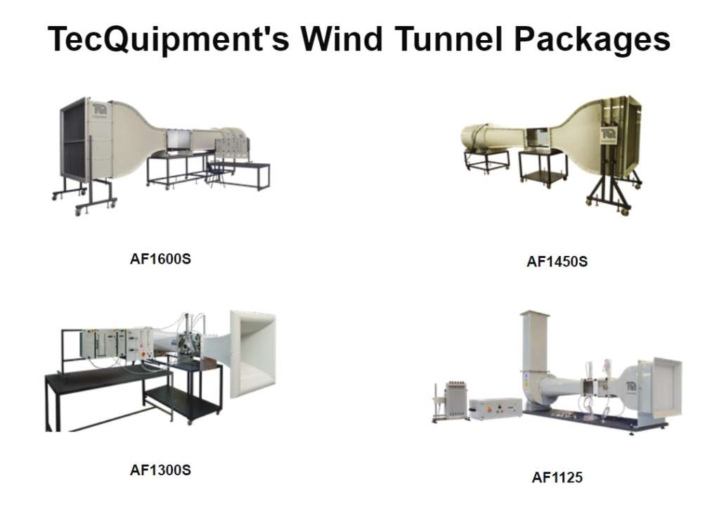 TecQuipment wind tunnels